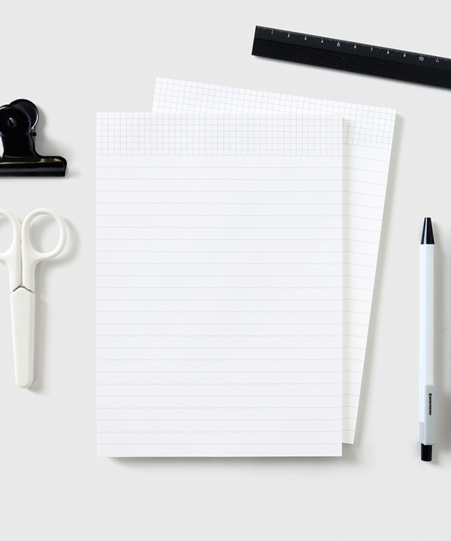 Basic Lined Notepad