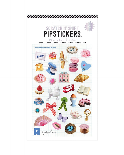 Nostalgic Charm Scratch'n Sniff Sticker Sheet