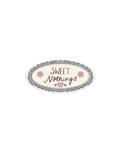 Sweet Nothings Clear Mini Sticker