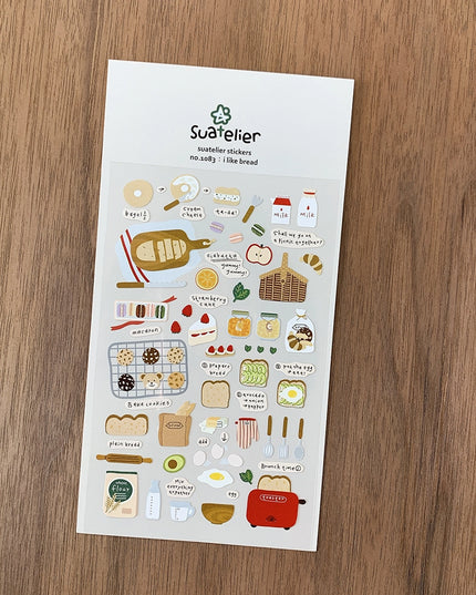 I Like Bread Sticker Sheet