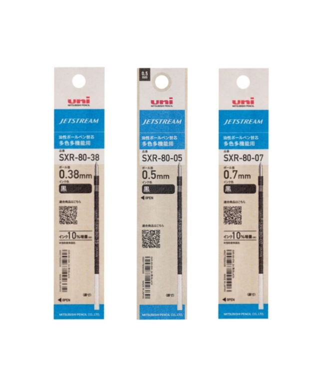 Uni Jetstream Refills (various colours & sizes)