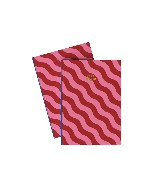 Wavy A5 Lined Notebook