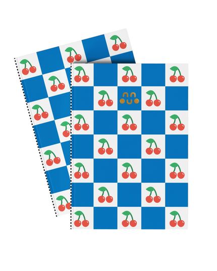 Cherry A5 Lined Notebook