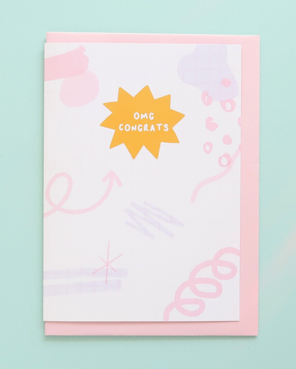 omg congratulations card