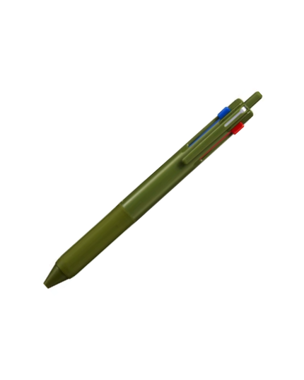 Uni Jetstream 3-Colour Dark Olive 0.7mm