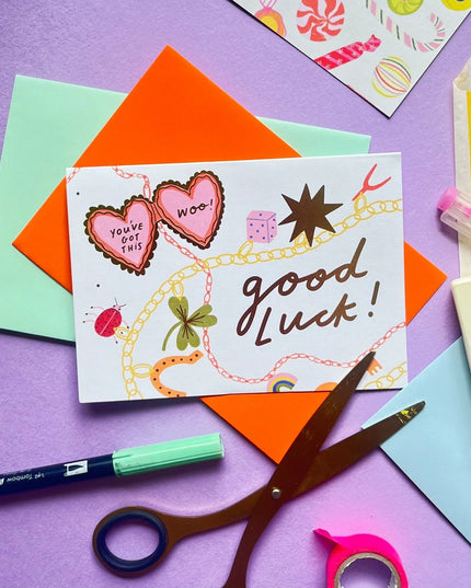 Good Luck Card