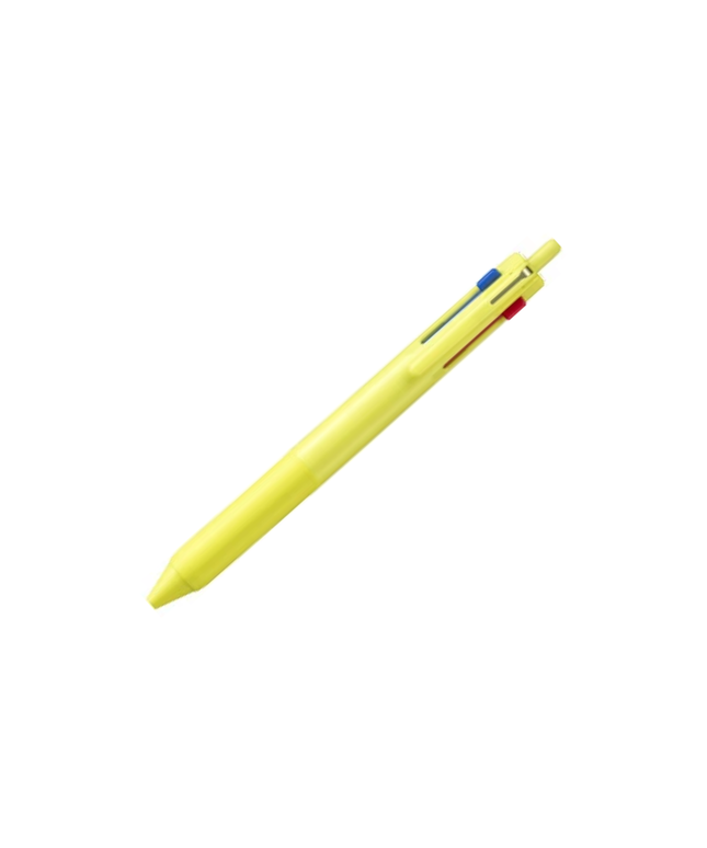 Uni Jetstream 3-Colour Lemon Yellow 0.7mm