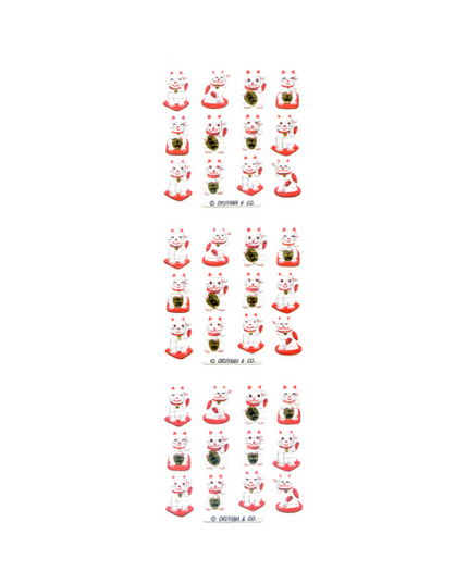 Lucky Cats Sticker Sheet