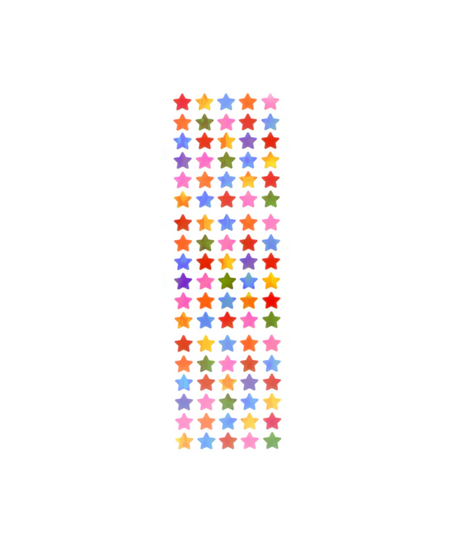 Pearlie Colourful Stars Sticker Sheet