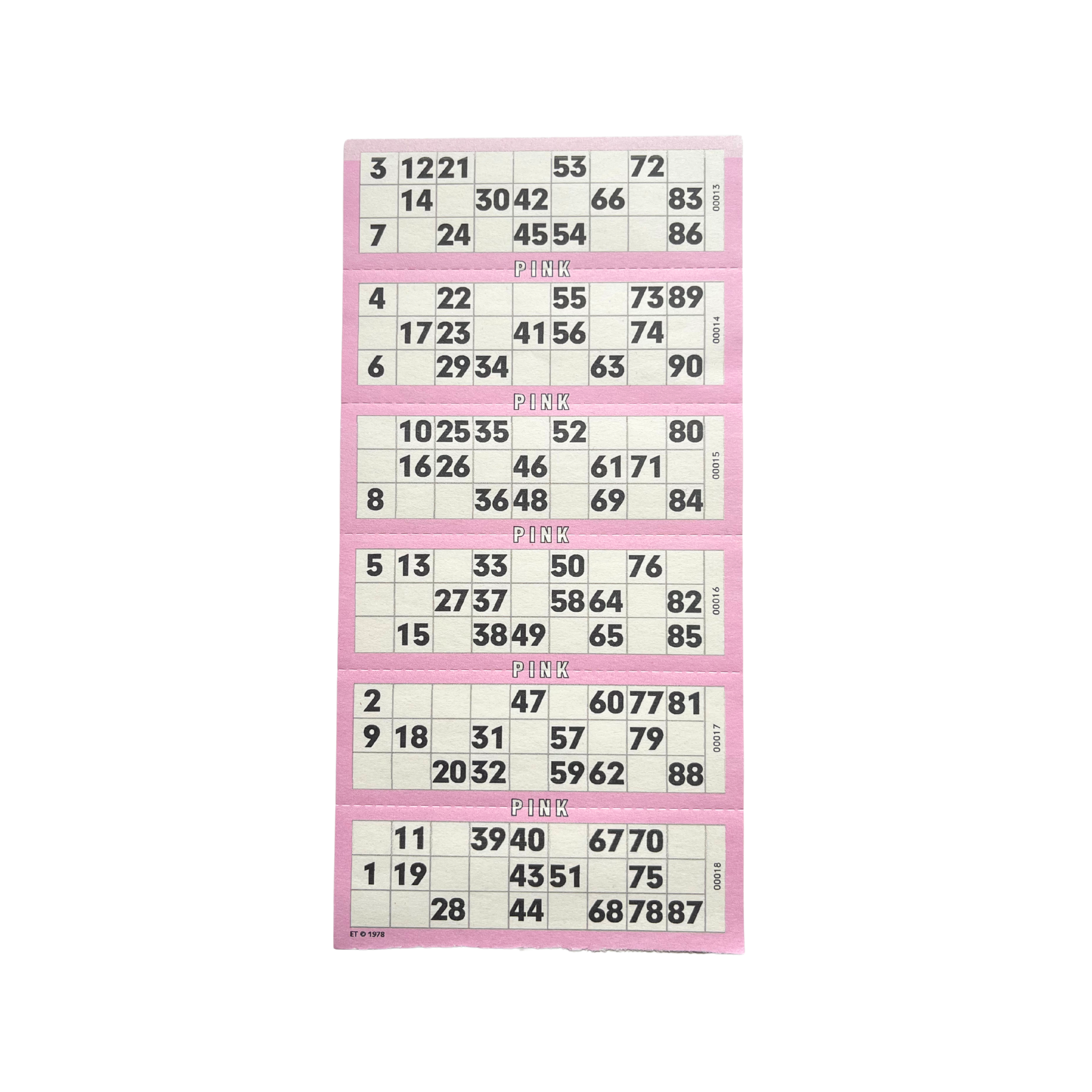 Pink Bingo Layout Pink Bingo Sheet – Good Things Noted